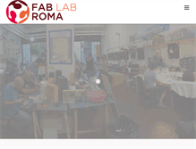 Tablet Screenshot of fablabroma.it